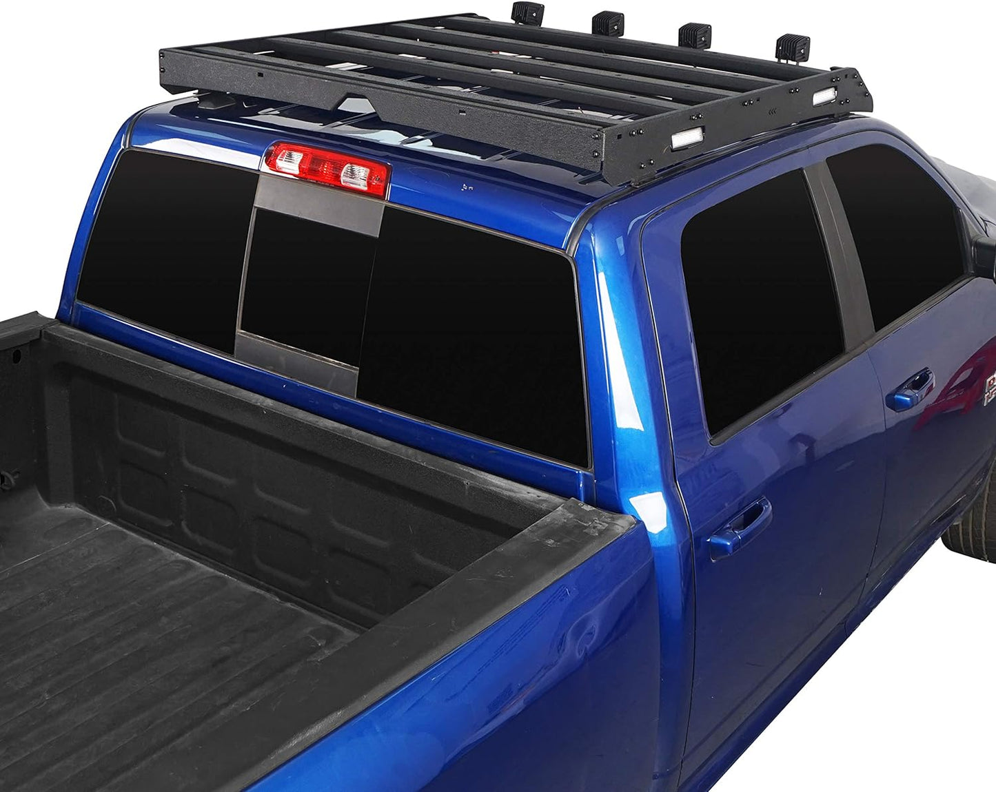 Roof Rack Crossbar Cargo Basket Luggage Carrier Compatible for Dodge Ram 1500 2009-2018