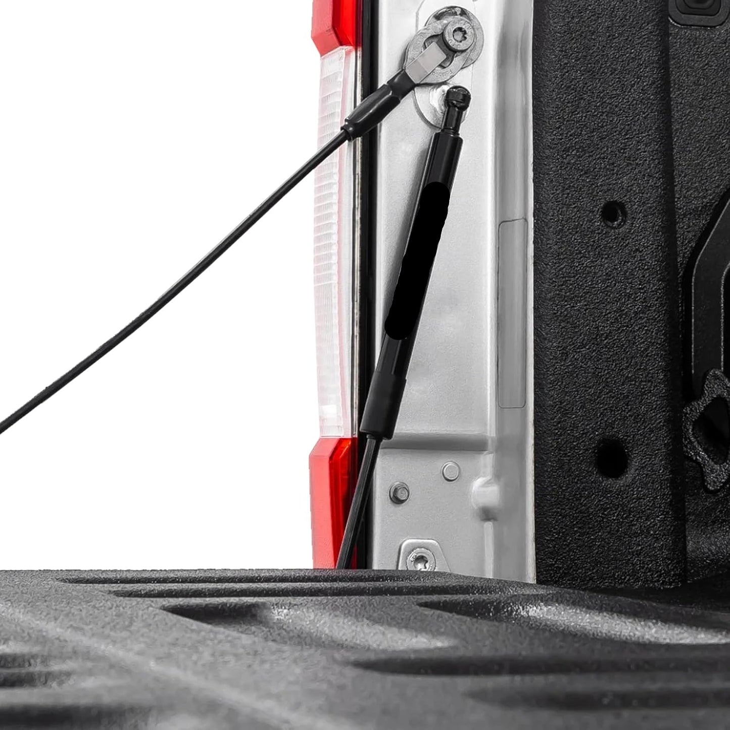 Rough Country Tailgate Assist for Ford F-150/F-250/F-350 Super Duty Truck 2WD/4WD (2015-2025) - Smooth, Safe & Controlled Tailgate Lowering