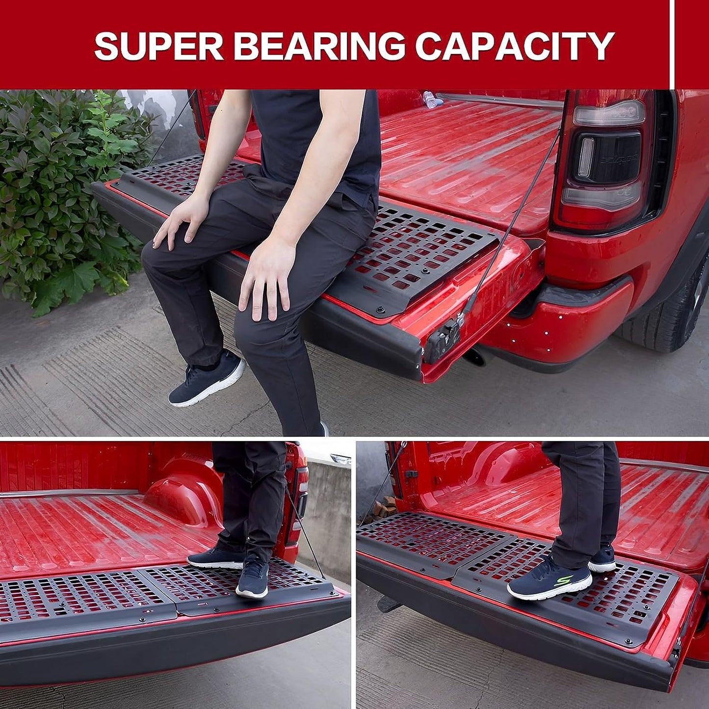 2019-2023 Ram 1500 Bed Tailgate Storage Molle Panel