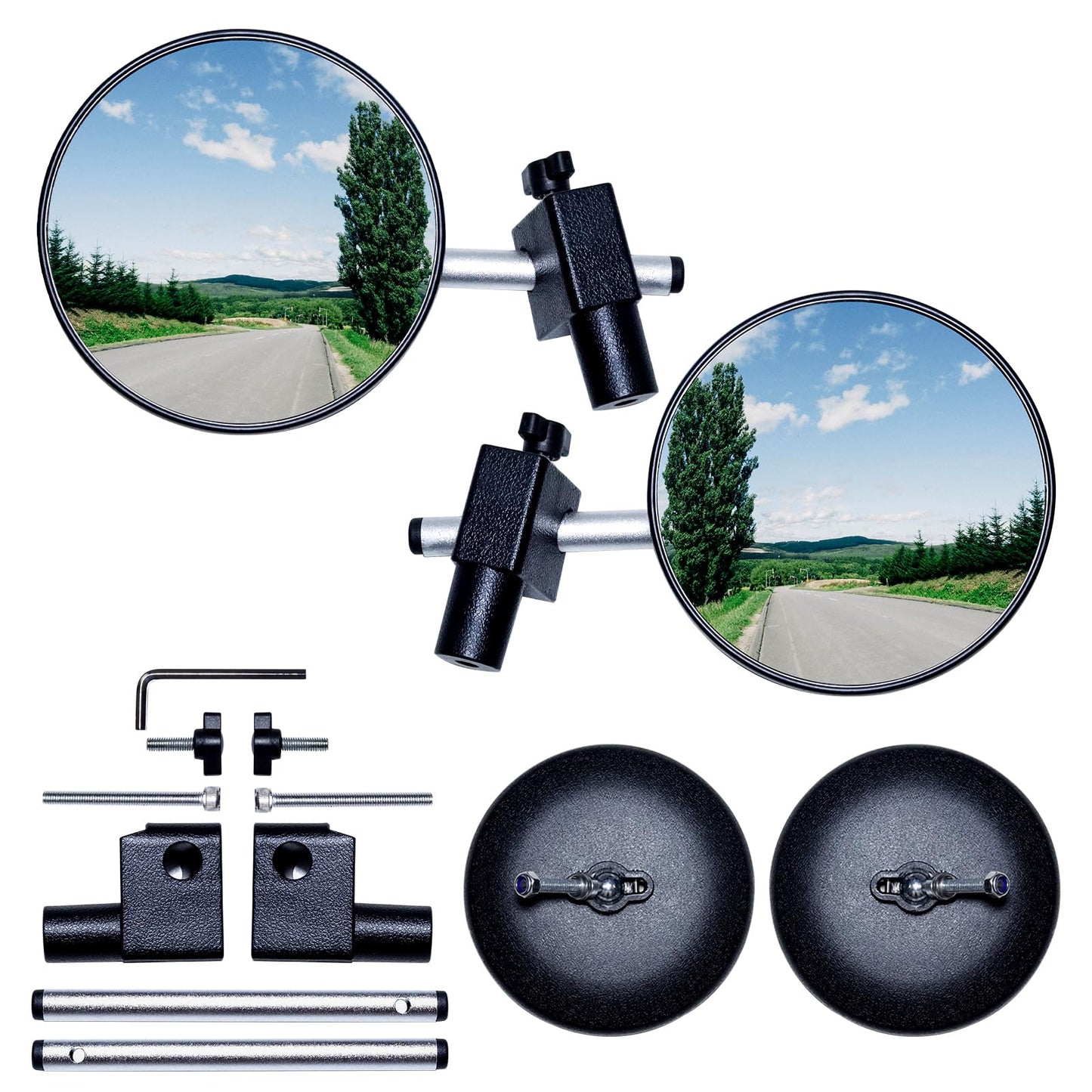 Professional Off-Road Mirrors for Jeep Wrangler JL/JLU & Gladiator JT