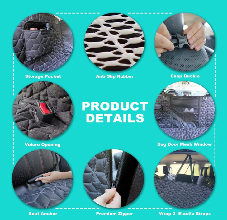 100% Waterproof Pet Seat Cover For Tesla Model 3 - OHMU