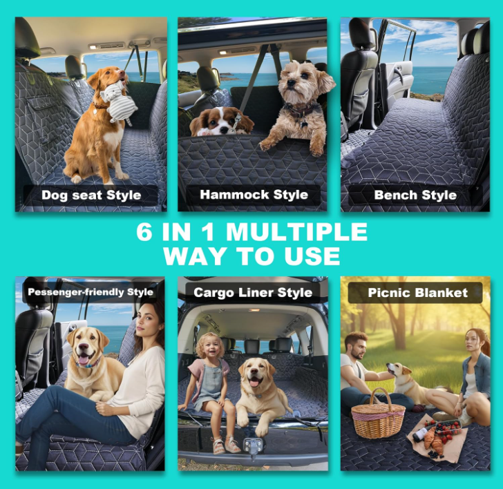 100% Waterproof Pet Seat Cover For Tesla Model 3 - OHMU