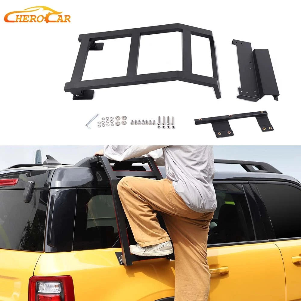 Side Rear Metal Mounted Ladder For Ford Bronco Sport 2021+ - OHMU