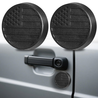 Magnetic Keyhole Covers for 2018-2026 Jeep Wrangler JL & Gladiator JT
