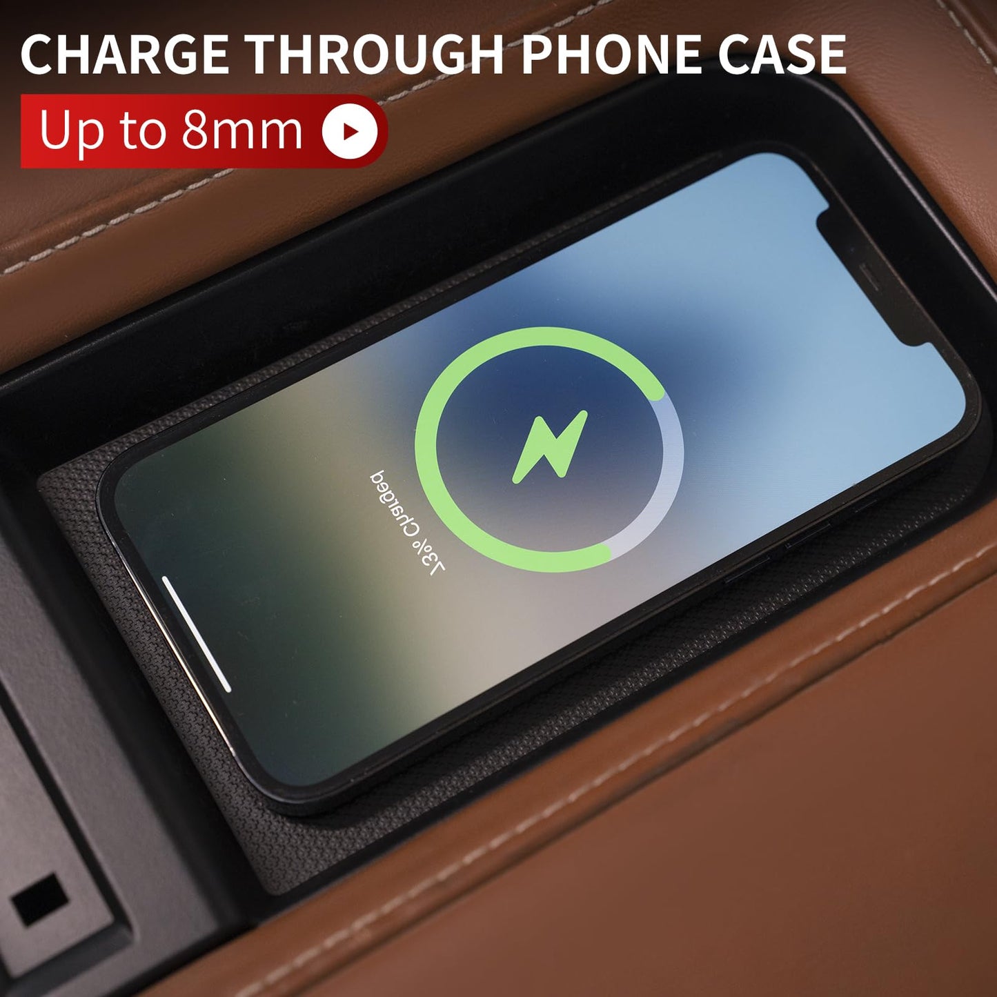 Center Console Wireless Charger for 2014-2021 Toyota Tundra