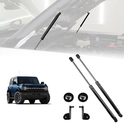 2Pcs Front Hood Lift Supports Shocks for Ford Bronco 2021-2025
