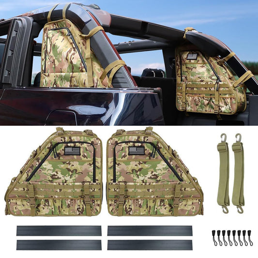 Car Roll Bar Storage Bag For Ford Bronco Offroad 2/4 Door 2021-2023 - OHMU