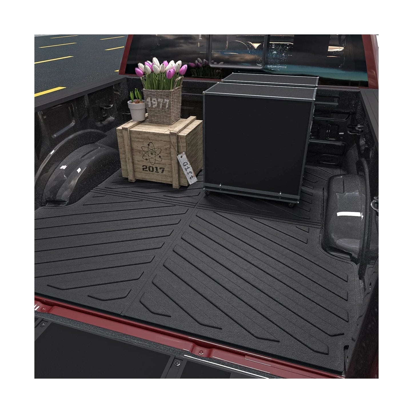 5.5 FT Truck Bed Mat Compatible with 2015-2023 Ford F150