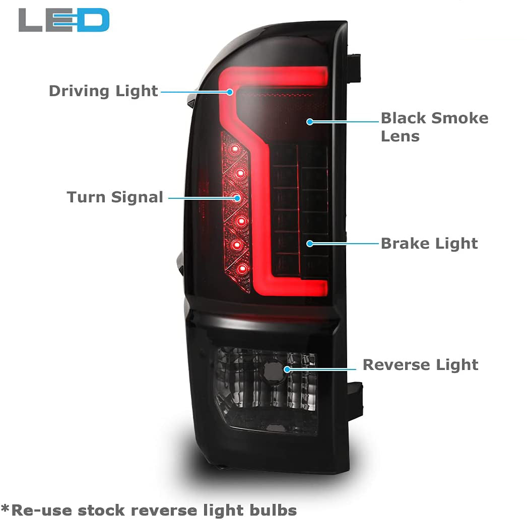 New Upgraded Tail Lights Compatible with 2016- 2023 Toyota Tacoma - OHMU