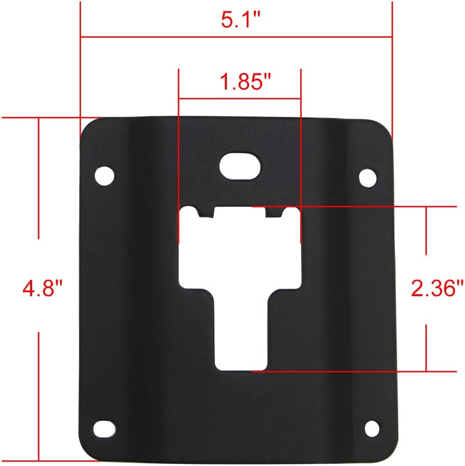 4Pcs Truck Bed Tie Down Anchor Boxlink Cleats & Plates for Ford 2015-2020 F150 F250 F350 & Raptor - OHMU