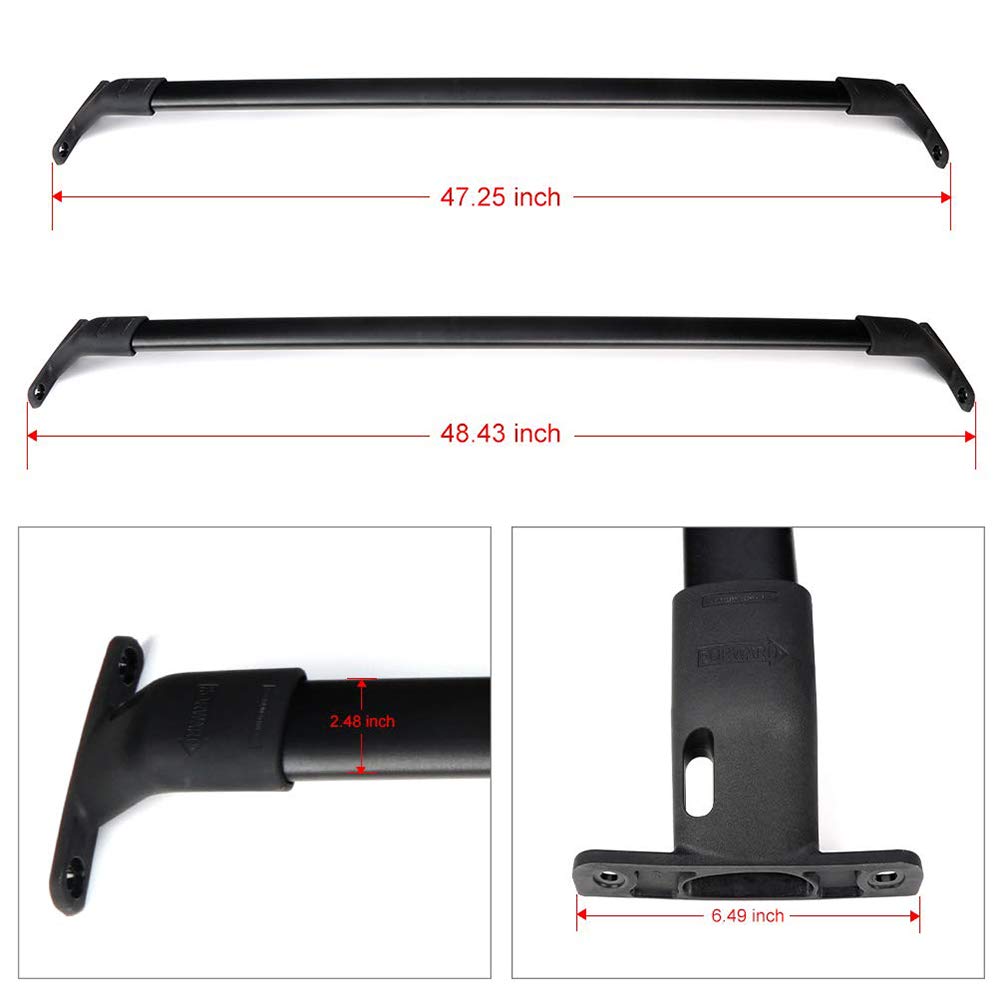 Roof Rack Cross Bars for 2018-2024 Ford Expedition/Lincoln Navigator - OHMU