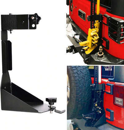 Tailgate High Lift Jack Mount Bracket fit for Jeep Wrangler JK 2007- 2017