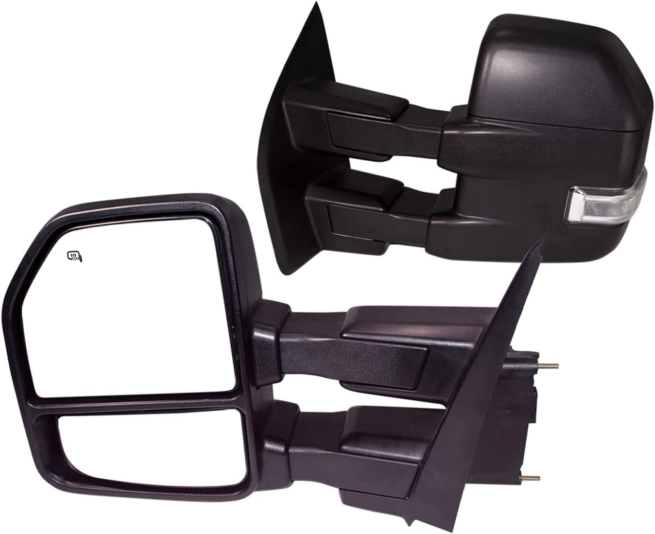 New Updated Pair towing mirror Black Housing fit for 2015 2016