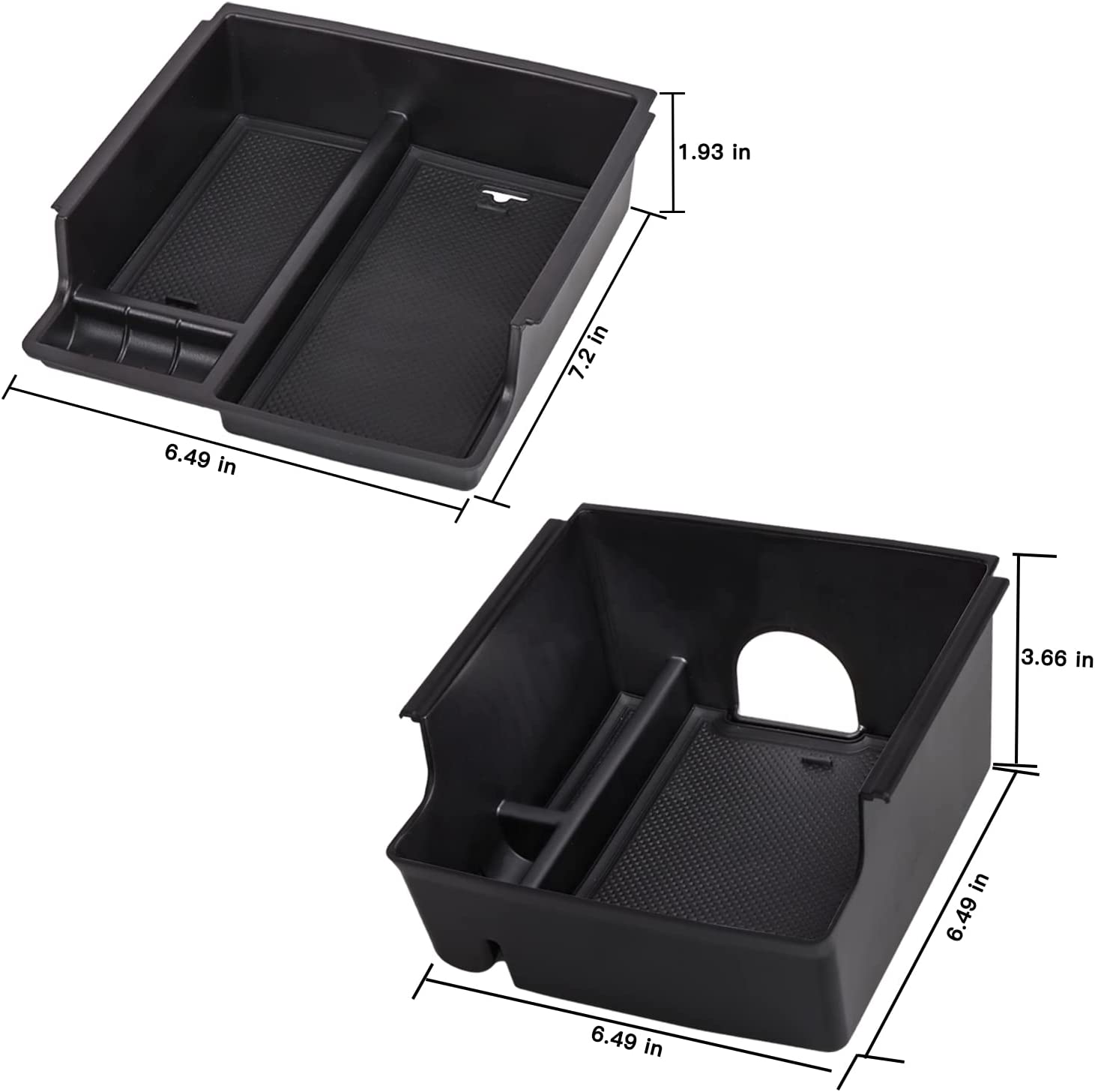 2PCS Center Console Organizer for 2021-2023 Ford Bronco - OHMU