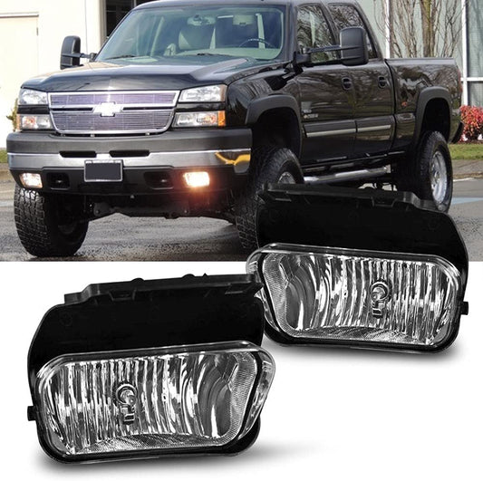 Fog Lights with Bulbs for Chevy Silverado 2003-2007 All Models - OHMU