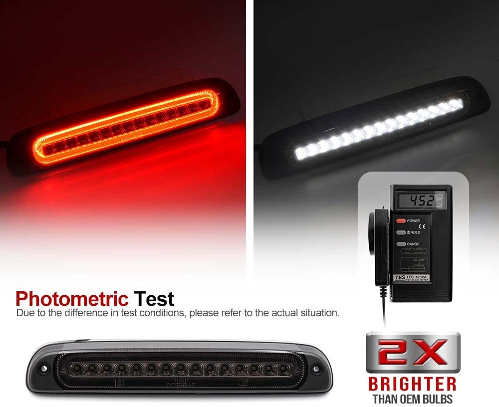 Upgraded Led Third Brake Light Replacement for 1999-2016 Ford F250 F350 Super Duty 95-03 Ranger - OHMU