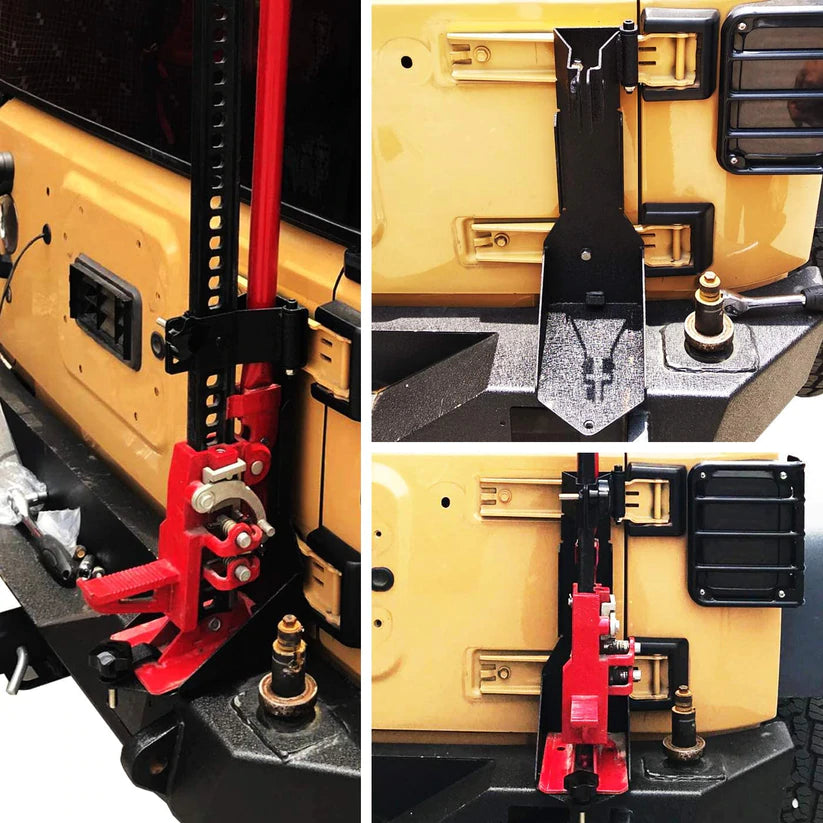 Tailgate High Lift Jack Mount Bracket fit for Jeep Wrangler JK 2007- 2017 - OHMU