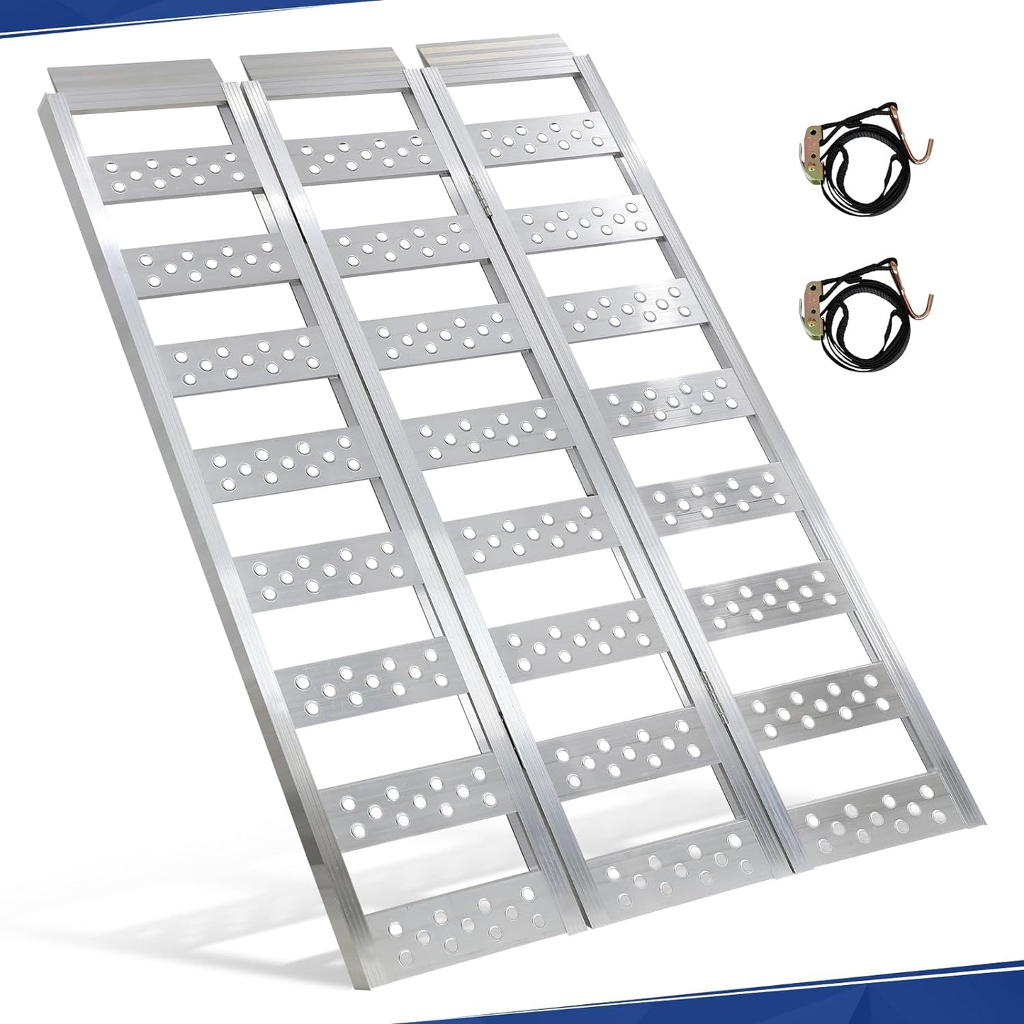 Tri-Fold Ramps with Treads with 1600Ibs Max Load - OHMU