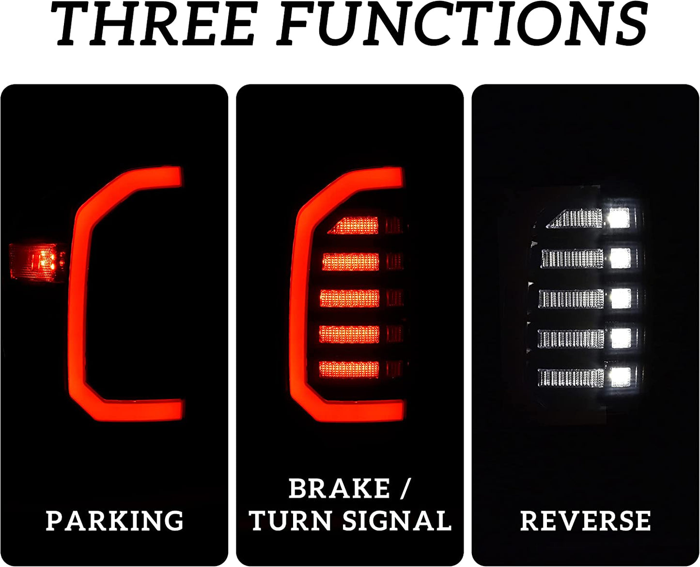 New Upgraded LED Tail Lights Assembly for Tacoma 16-23
