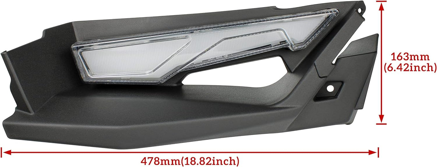 Front Upper Accent Panel & Light Assembly Kit for Slingshot All Models - OHMU