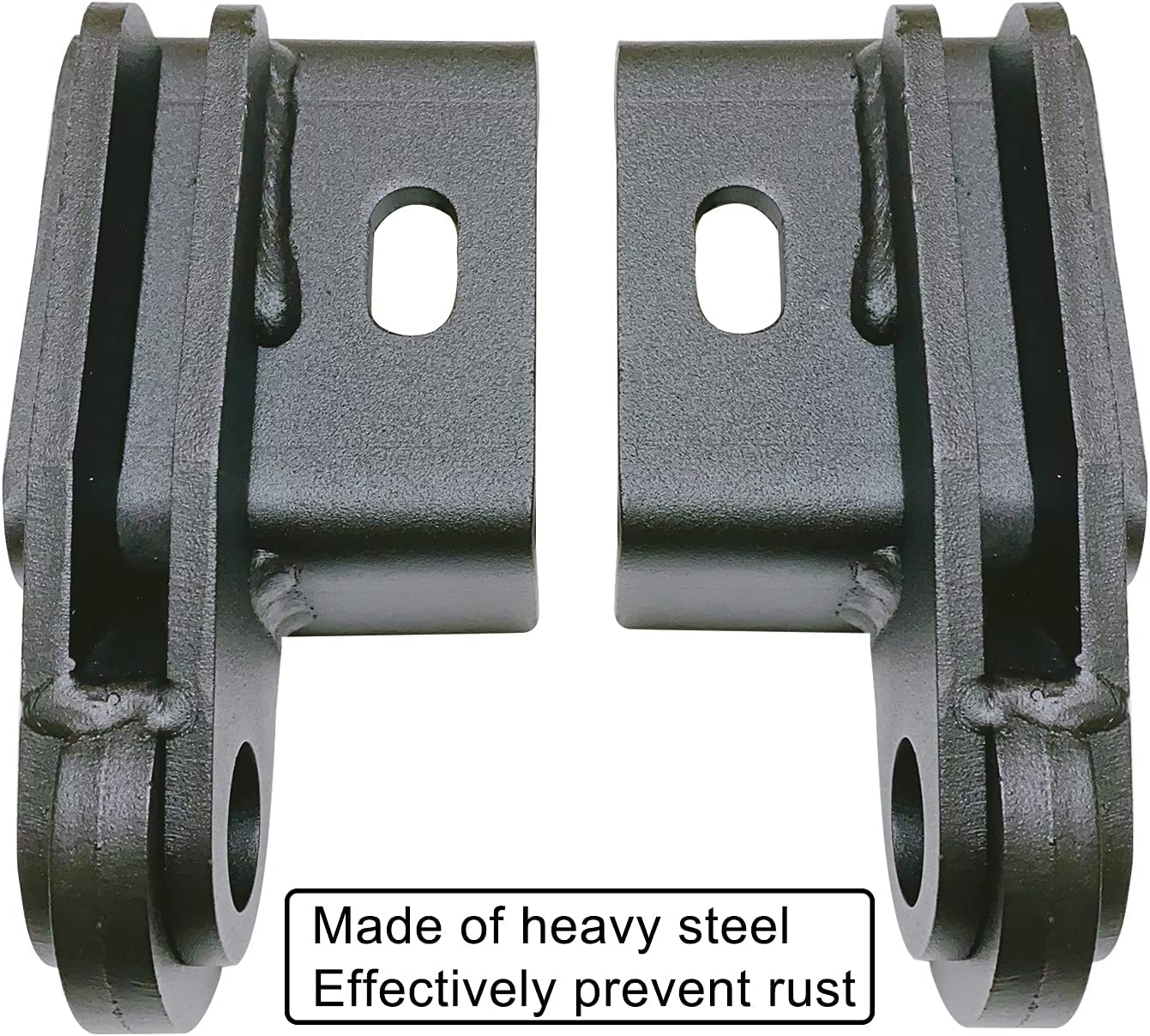 Front Demon Tow Hook Bracket with 3/4 inch Shackles Fit for Toyota Tacoma 2009-2021 Demon Shackle Mount - OHMU