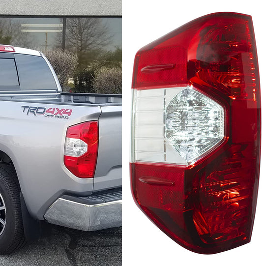 （Left or Right Side）2014 - 2021 Toyota Tundra Pickup Red Tail Light