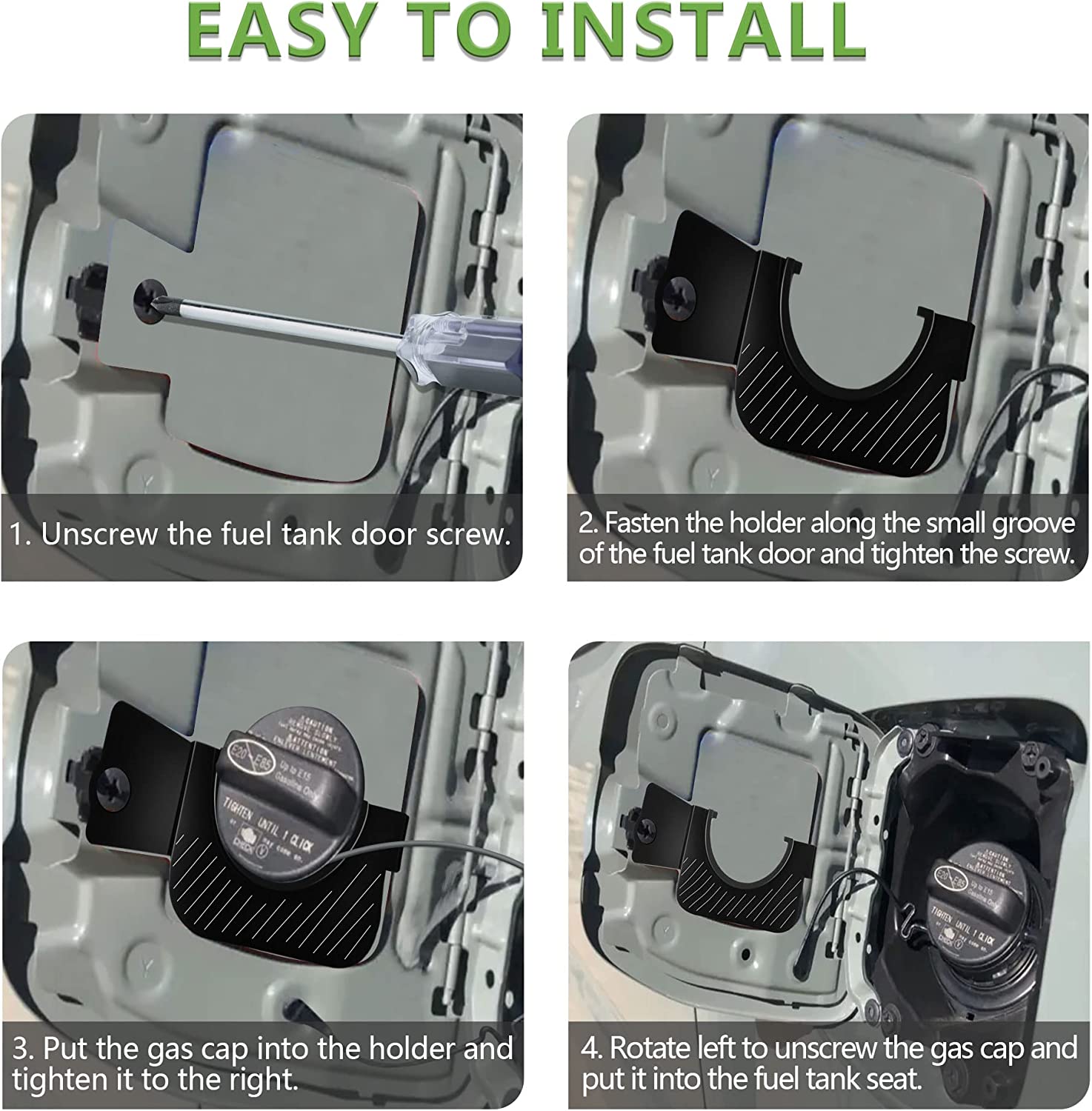 Gas Cap Holder Compatible with 2016-2022 Tacoma - OHMU