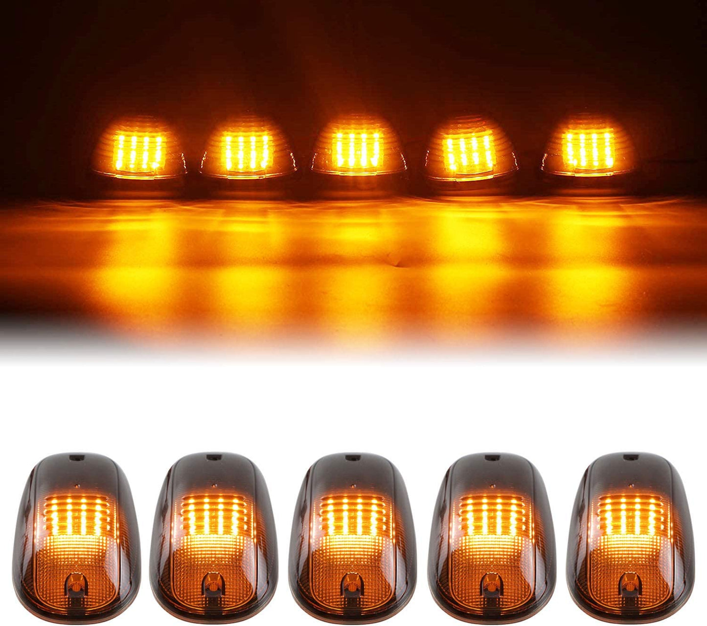 Cab Roof Marker Lights for 2003-2016 Dodge Ram 1500 2500 3500 - OHMU