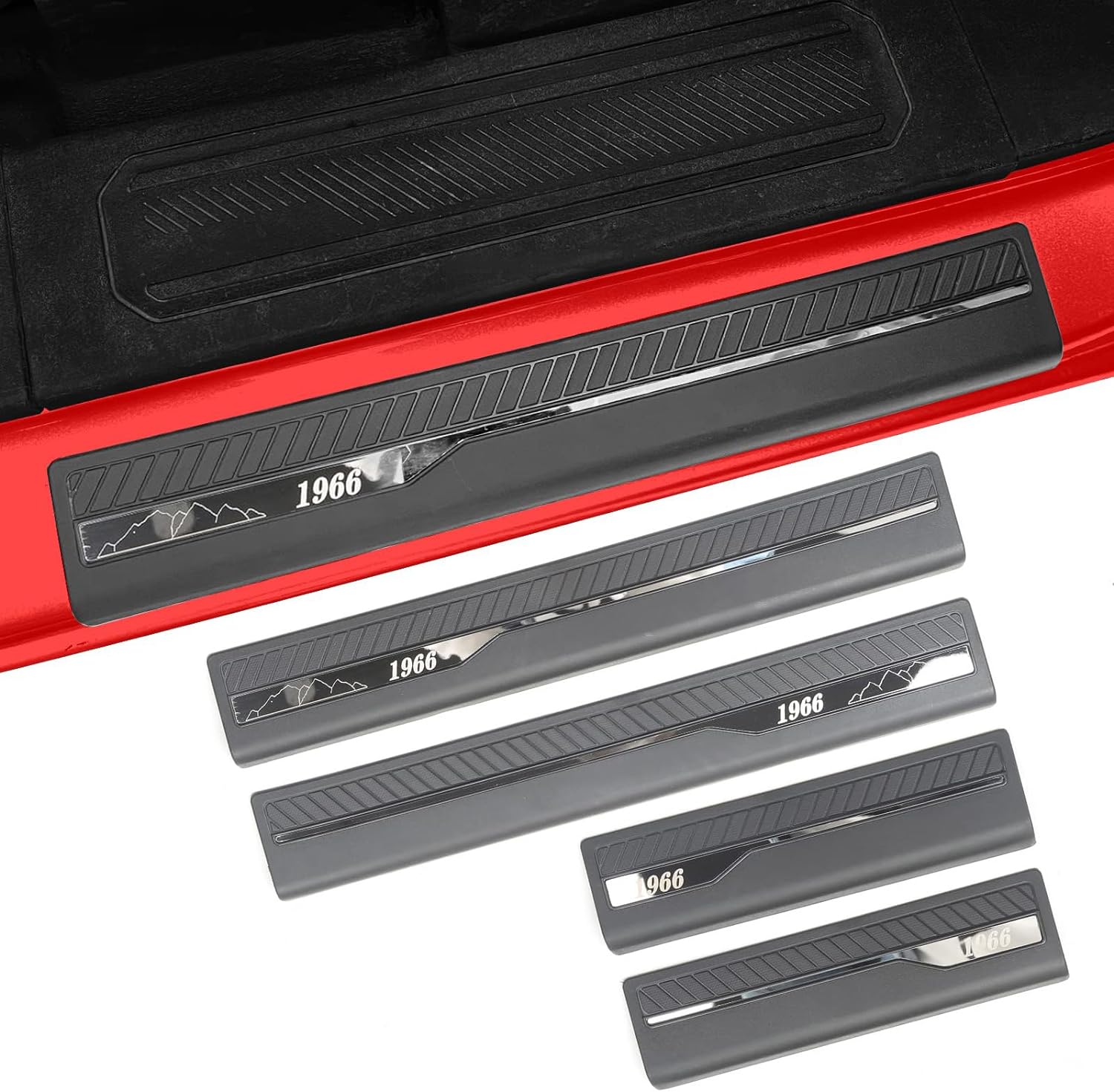 Door Edge Guards for Ford Bronco Accessories 2021 2022 2023 2024 4 Door - OHMU