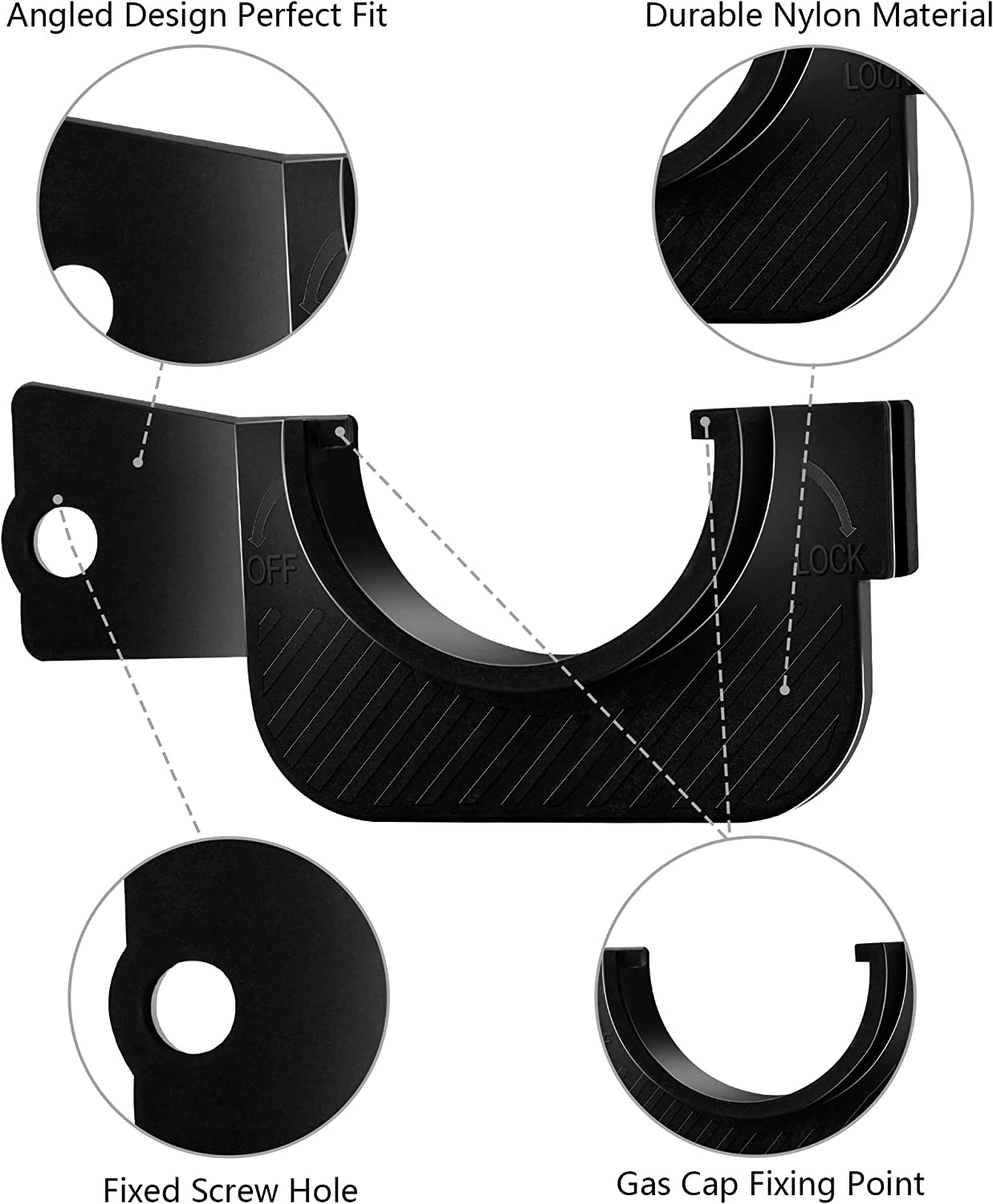 Gas Cap Holder Compatible with 2016-2022 Tacoma - OHMU