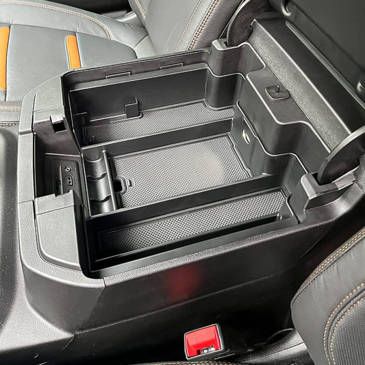 Center Console Organizer Compatible with 2020-2023 Silverado/Sierra 2500/3500HD - OHMU