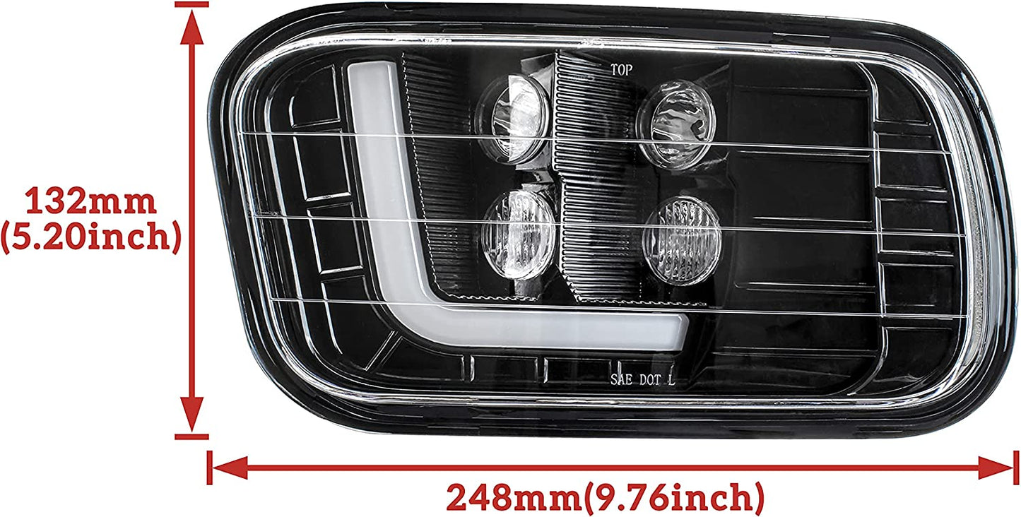 LED Fog Lights with Daytime Running Lights for Dodge Ram 1500 2009-2012 - OHMU