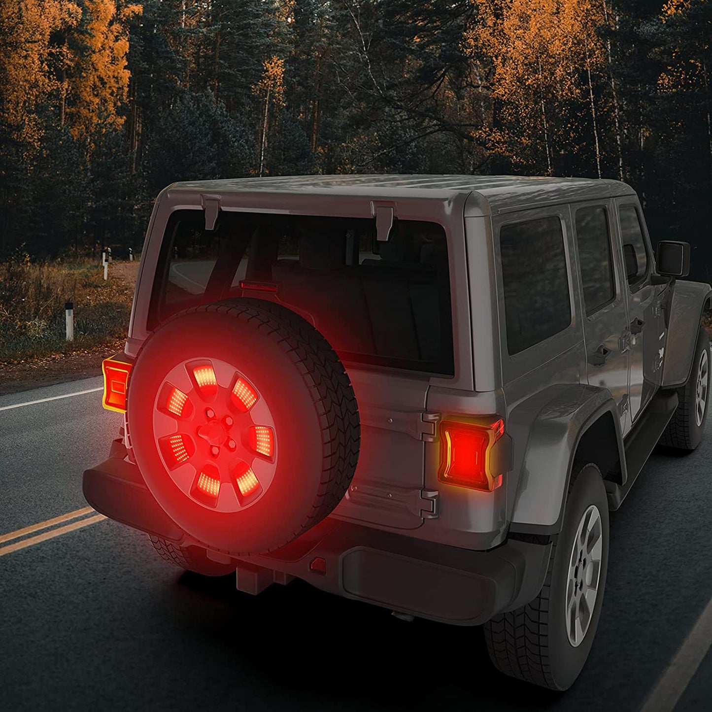 Spare Tire Brake Light 2007-2022 Jeep JK/JKU & 2018-2022 Jeep JL/JLU - OHMU