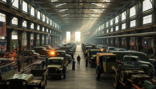 How American Car Companies Became Arsenal of Democracy During WWII