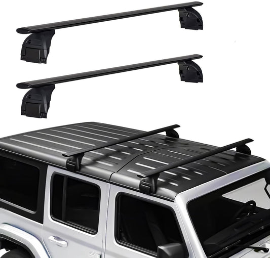 Anti Rust Roof Rack Cross Bars for Jeep Wrangler JK JL Gladiator JT 2007-2023 2 & 4-Door - OHMU