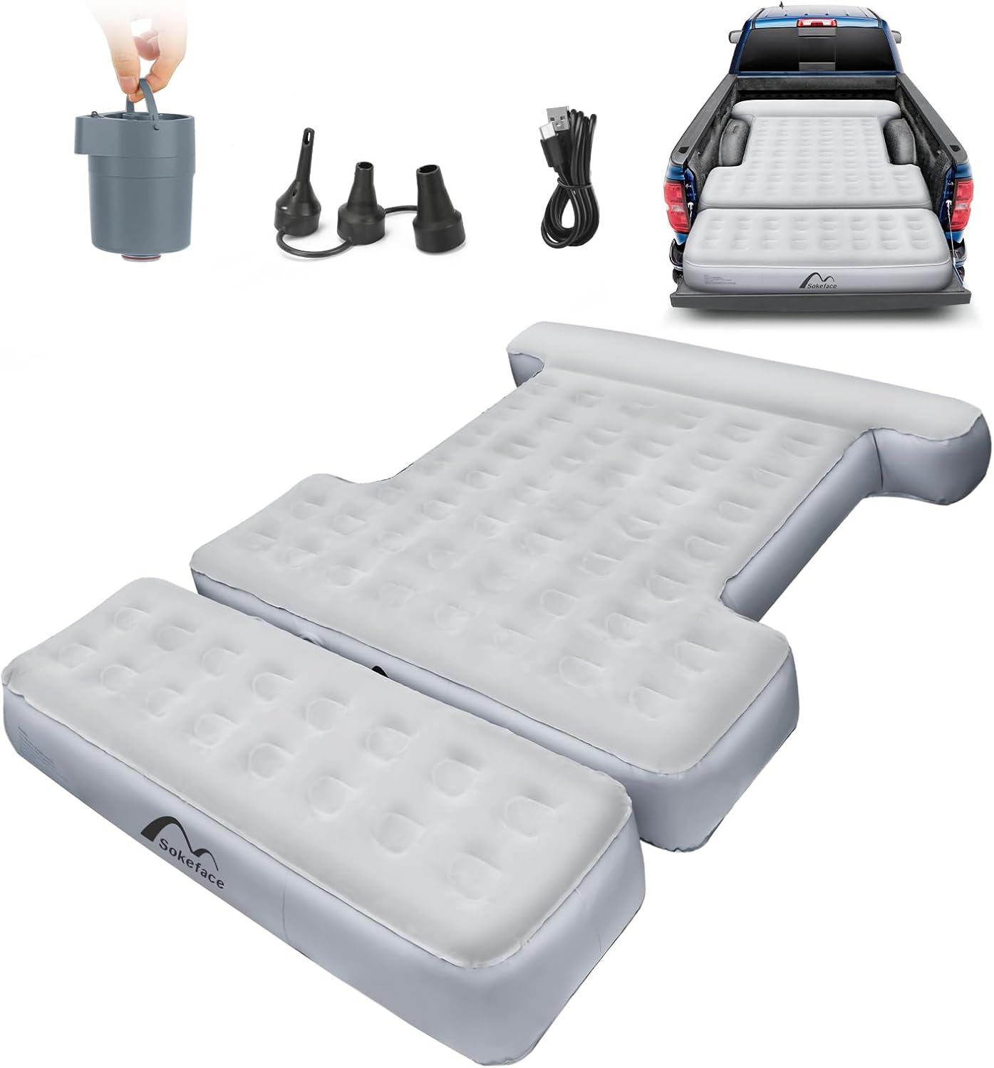 Truck Bed Mattress for 5.5-5.8ft Short Truck with extension - OHMU