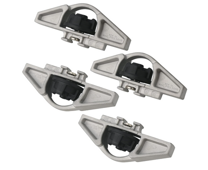 Bed Cleat Tie Down Anchor for Truck Bed Rail System 4pcs Compatible with 2005-2024 Toyota Tacoma Tundra Cargo Bed Accessories Parts PT278-35160 Striker Luggage Holders
