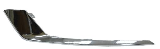 Ford Fusion Front Bumper Fog Light Covers with Chrome Trim