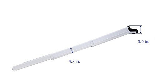Telescoping Dog Ramp Extends from 39-71 Inches No Slip High Traction Surface Collapsible and Locking - OHMU