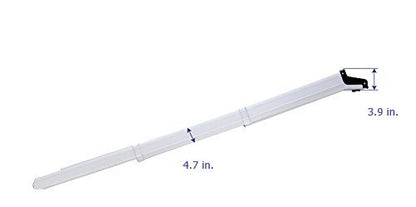 Telescoping Dog Ramp Extends from 39-71 Inches No Slip High Traction Surface Collapsible and Locking - OHMU