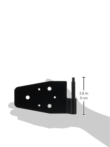 Jeep Wrangler Steel Door Hinge Kit, Black