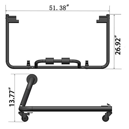 Hard Top Storage Cart for Jeep Wrangler