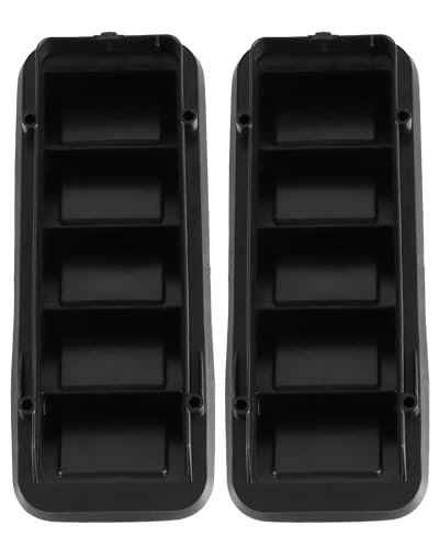 Cabin Pressure Relief Vent Grilles for Chevy Colorado Silverado 1500 2500 3500 and GMC Sierra 1500 2500 3500, 2-Pack, Replaces 13596856