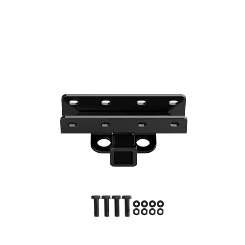 2" Tow Hitch Receiver with Cover for Jeep Wrangler JK