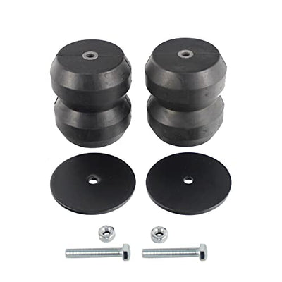 Rear Suspension Rubber Helper Spring Kit for 1999-2021 Chevy Silverado 1500 and GMC Sierra 1500, Bump Stop Load Support System