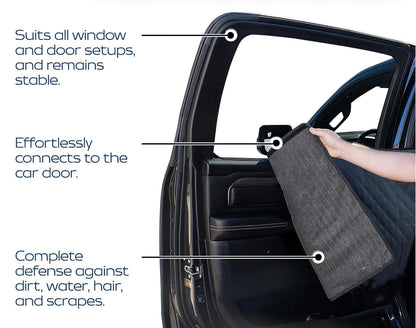 XL Pets Seat Covers for Trucks with Flip Up Rear Seats - OHMU
