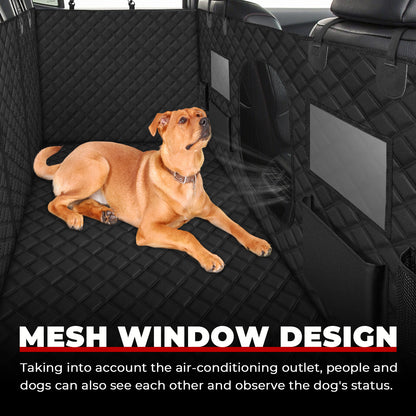 Dog Seat Cover for Back Seat of Full Size Crew Cab Trucks with Fold Up Seats - OHMU