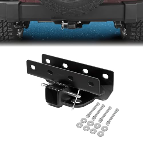 Jeep Wrangler JK Class 3 Trailer Hitch, 2-inch Receiver