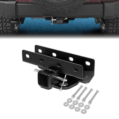 Jeep Wrangler JK Class 3 Trailer Hitch, 2-inch Receiver