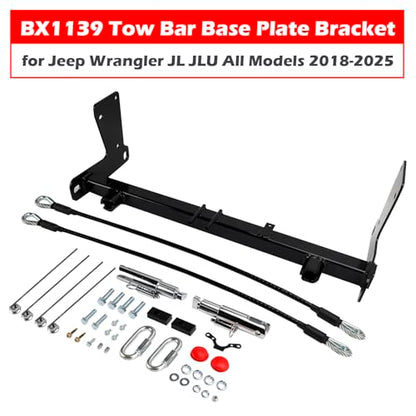 Tow Bar Base Plate Bracket for Jeep Wrangler JL JLU